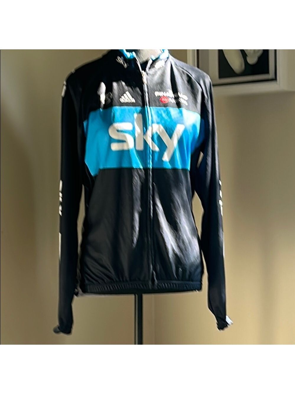 Team Sky Black and Blue Cycling Jersey